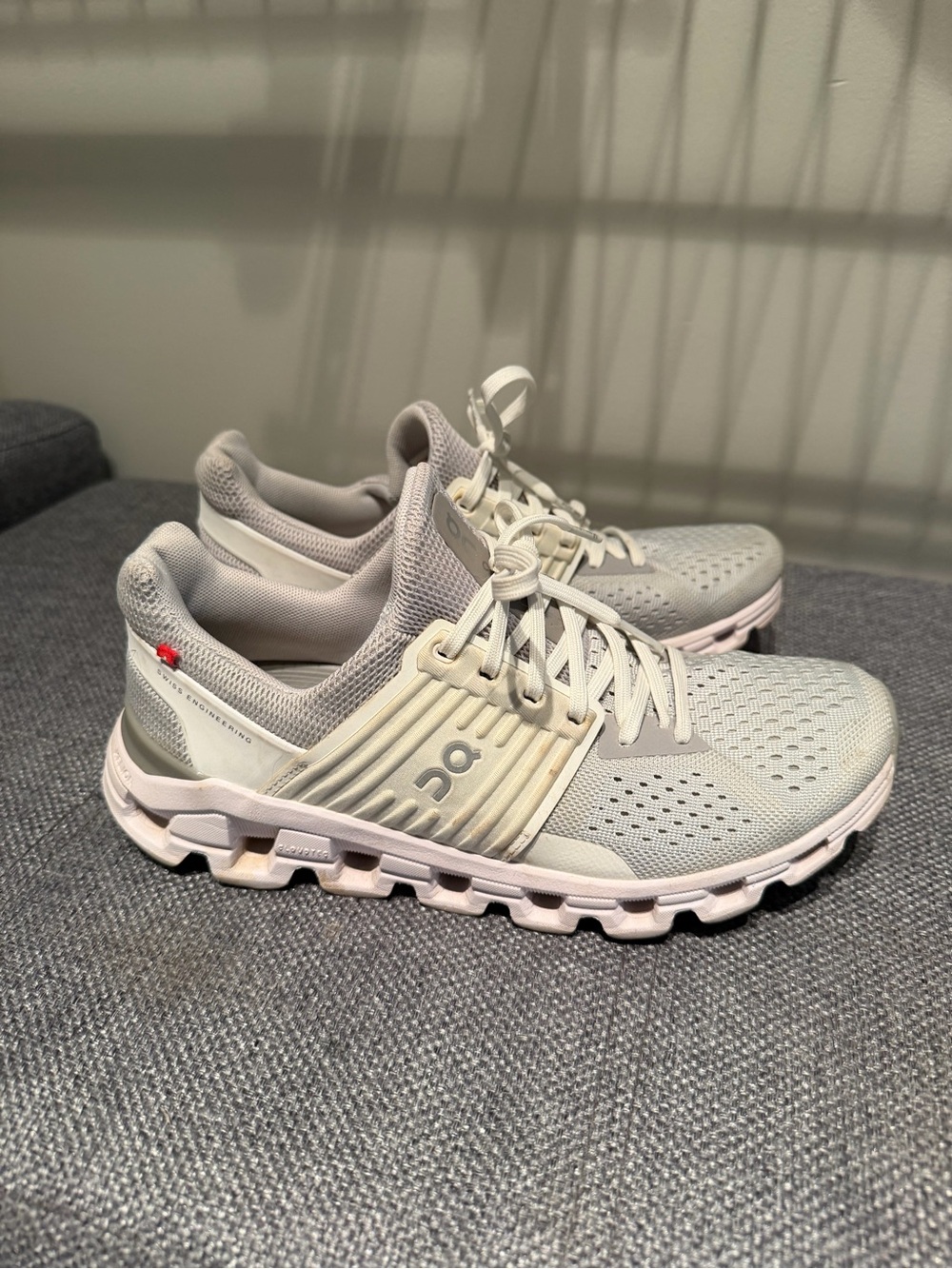 On Cloud Sneakers in Light Gray